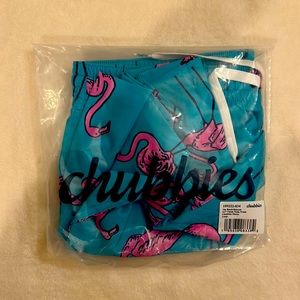 Mens L Chubbies Swim Trunks 5.5” Inseam